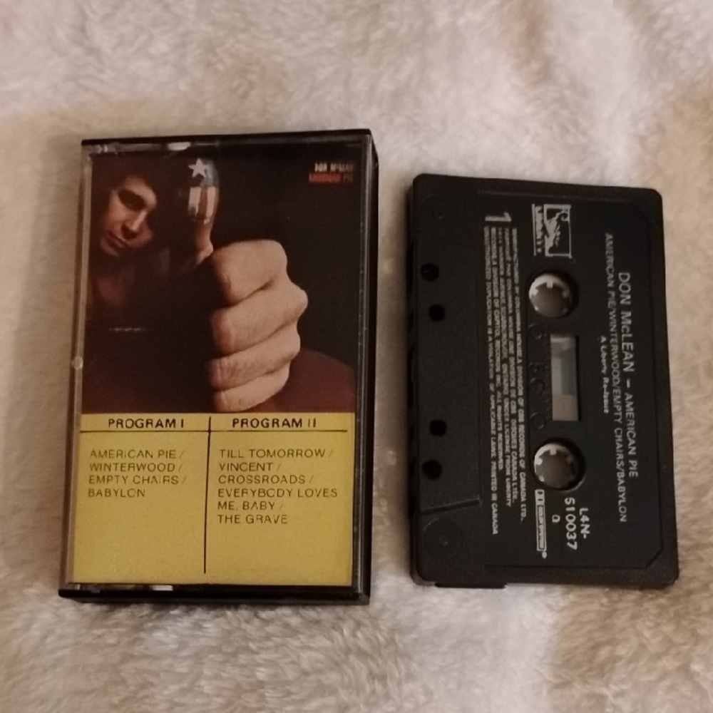 Don McLean American Pie Cassette Tape